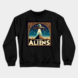 Ancient Aliens Retro Style Crewneck Sweatshirt